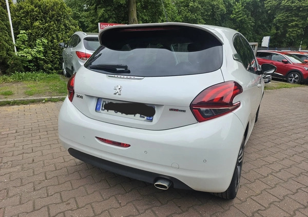 Peugeot 208 cena 22900 przebieg: 129093, rok produkcji 2015 z Krotoszyn małe 56